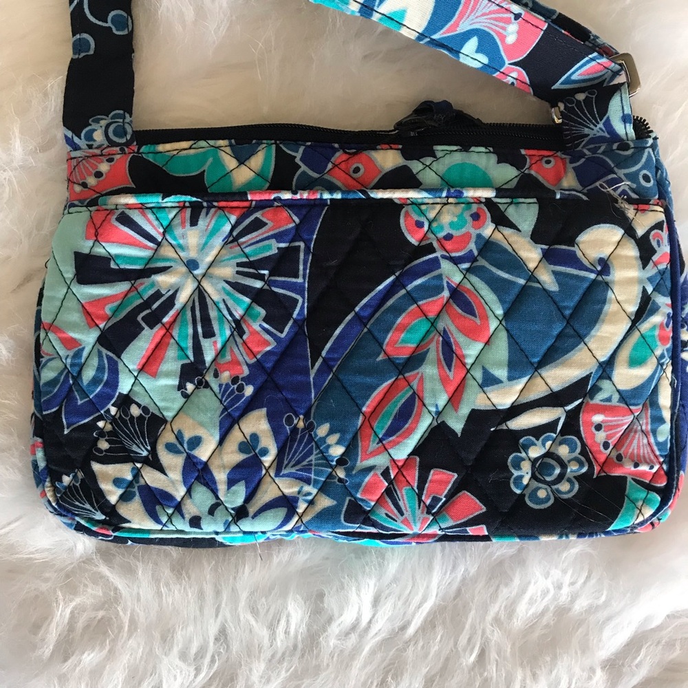 NWT Vera Bradley Little Hipster Lotus Flower Swirl - Picture 3 of 8